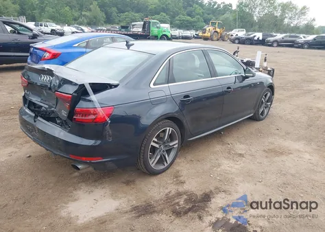2017 Audi A4 2.0T Premium from USA, damaged, VIN WAUENAF45HN009232